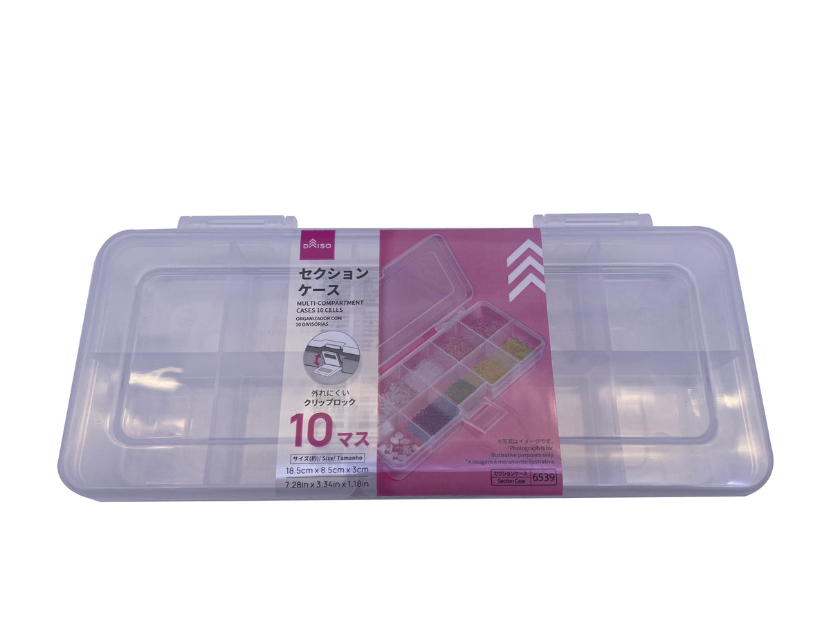Multi Compartment Cases 7.28in x 3.34in x 1.18in