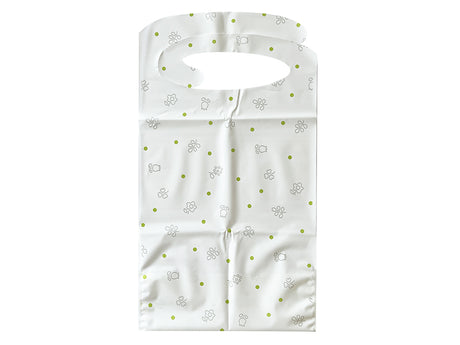 Infants Meal Apron Plant Pattern