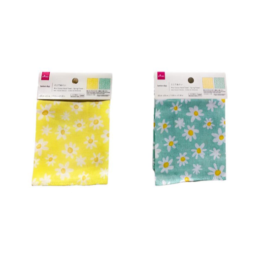 Mini Cotton Hand Towel Spring Flower