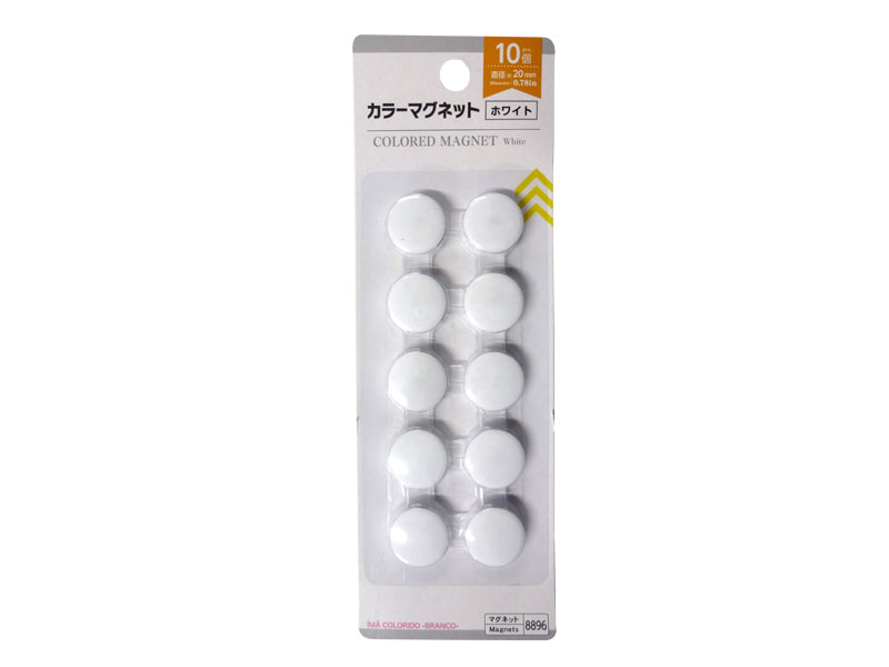 Colored Magnet White 20mm