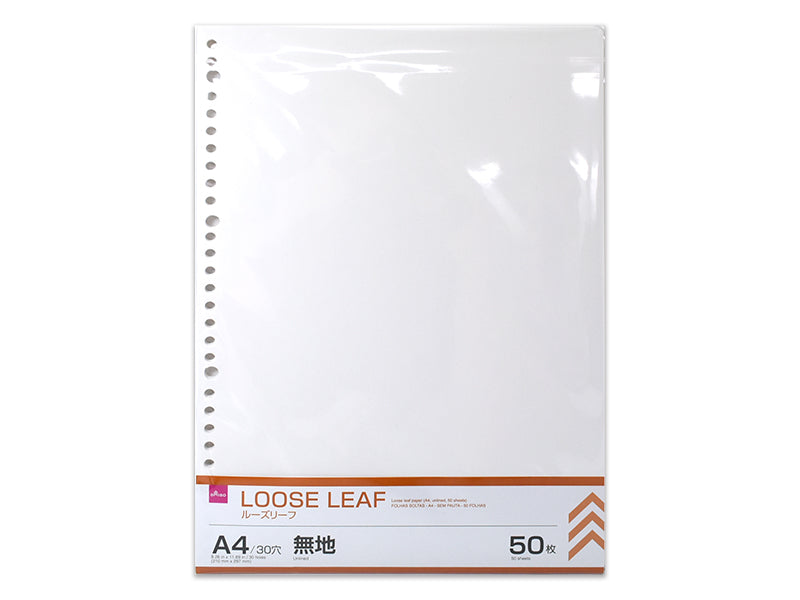 Loose Leaf Paper A4 Unlined