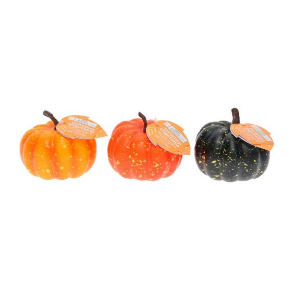 Halloween Imitation Vegetable Pumpkin 7.5cm x 8.2cm x 8.2cm