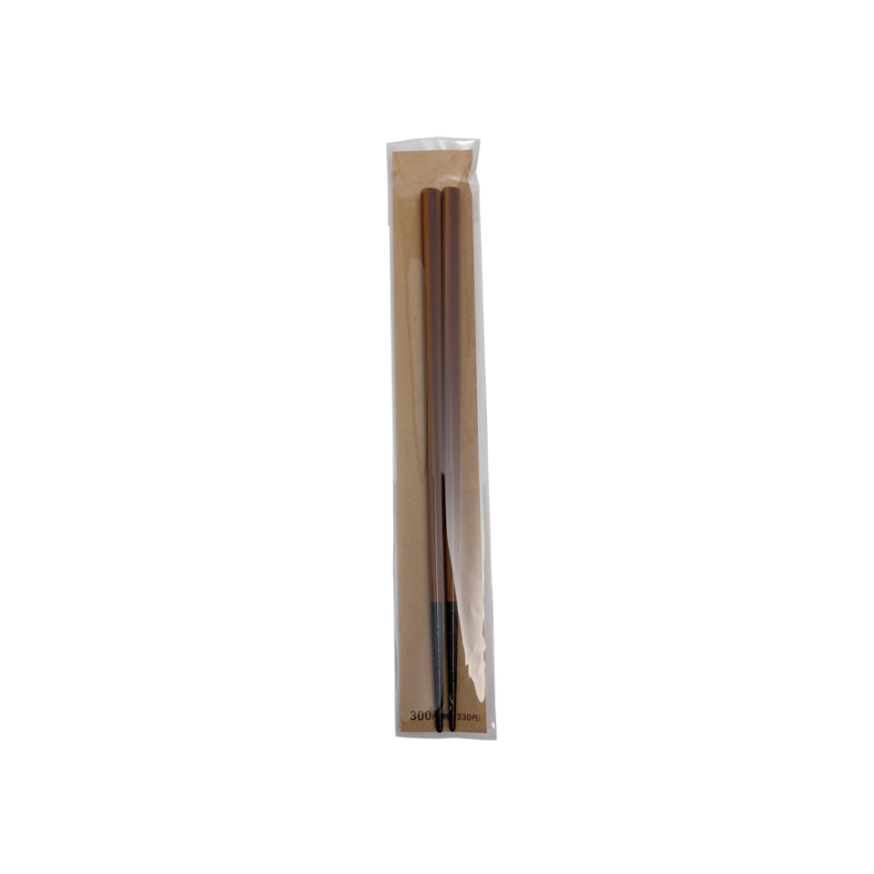 Dishwasher Safe Wakasa Lacquered Chopsticks Deep Amber