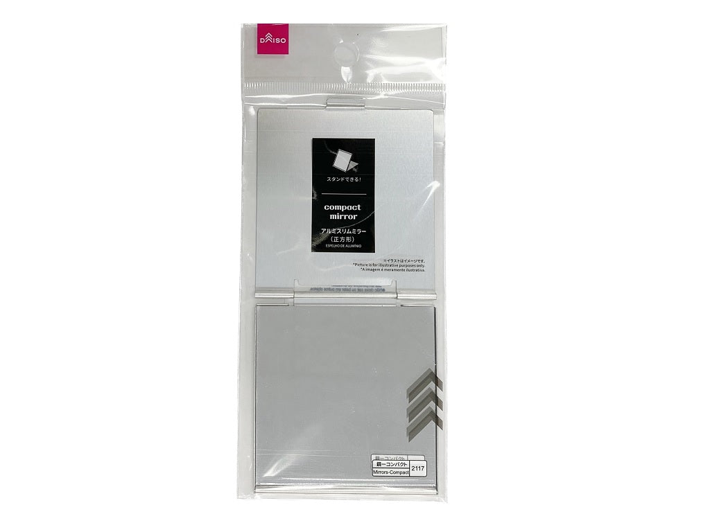 Aluminum Slim Mirror Square