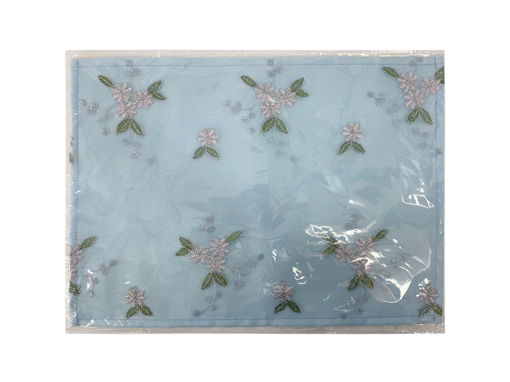 Tulle Lace Placemat Blue