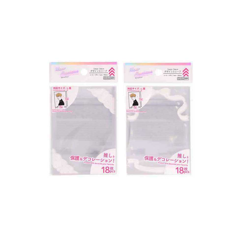 Design Sleeve Lace Ribbon 18pcs