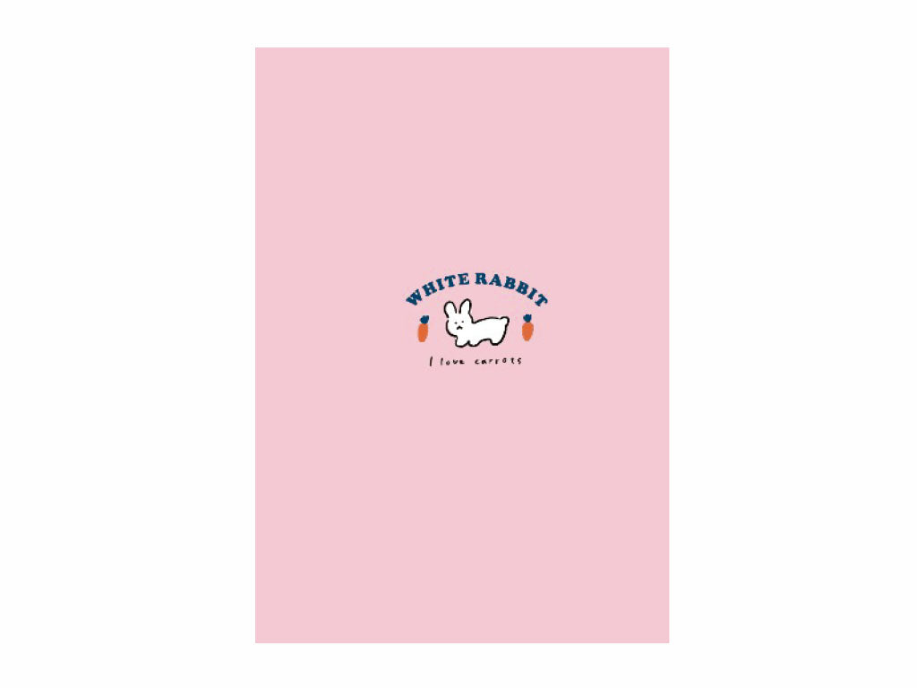 Notebook B6 Grid 3mm Rabbit