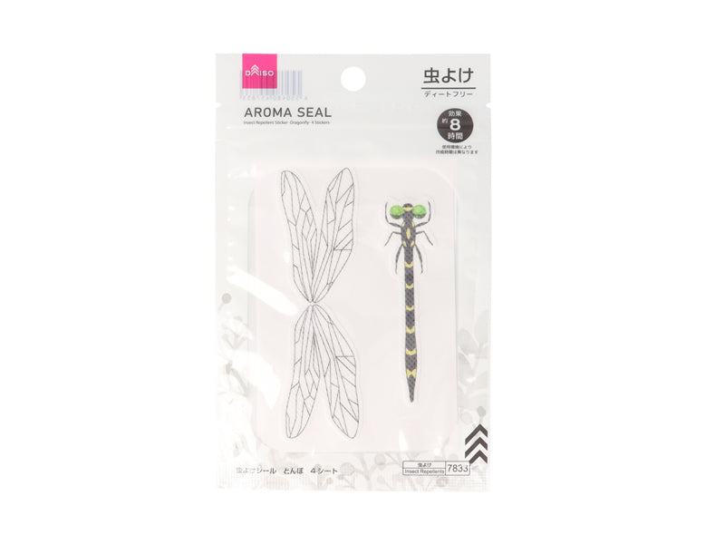 Insect Repellent Sticker Dragonfly