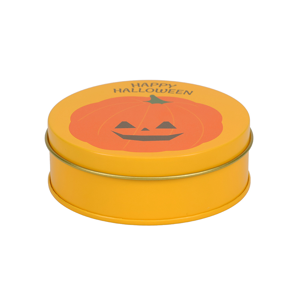 Halloween Interior Round Can 9cm