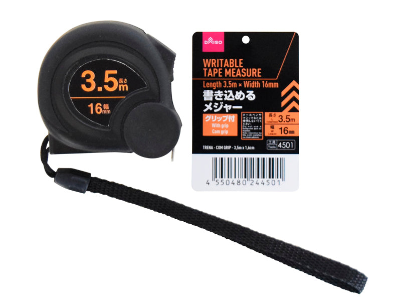Writable Tape Measure with Grip 3.2m x 16mm