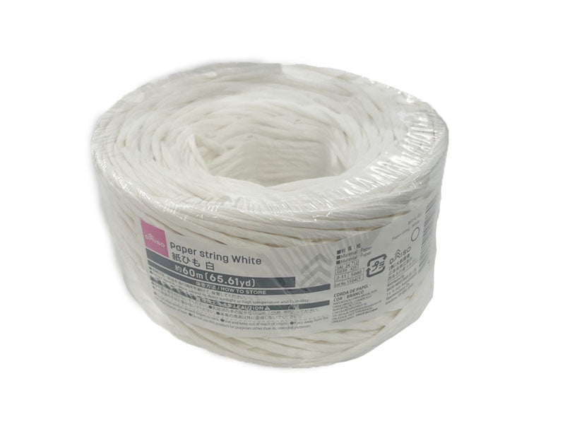 Paper String White 65.61yd