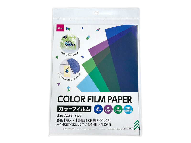 Color Film Paper B Four Colors