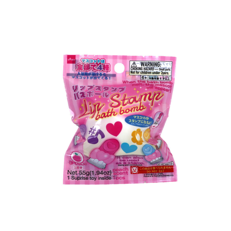 Lip Stamp Bath Bomb