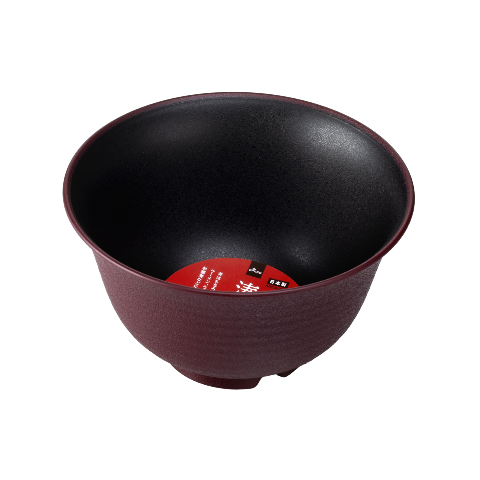 Minato Microwaveable Large Bowl Red