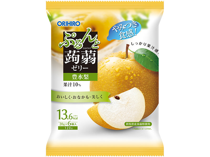Orihiro Konjac Jerry Pouch Hosui Pear