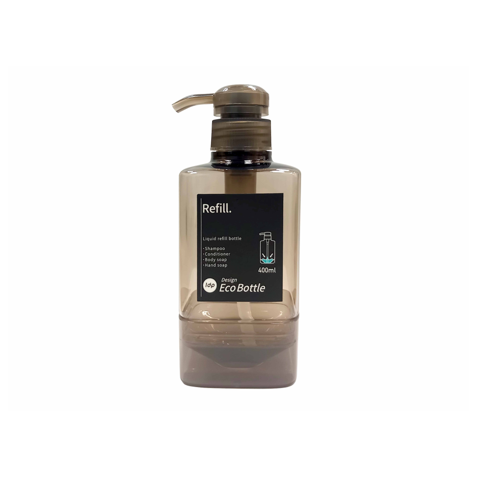 1DP Liquid Refill Bottle 400ml Square Amber