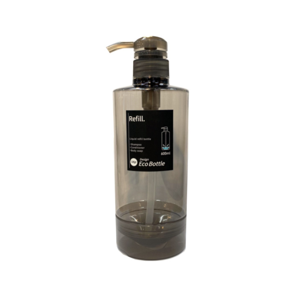 1DP Liquid Refill Bottle 600ml Round Amber