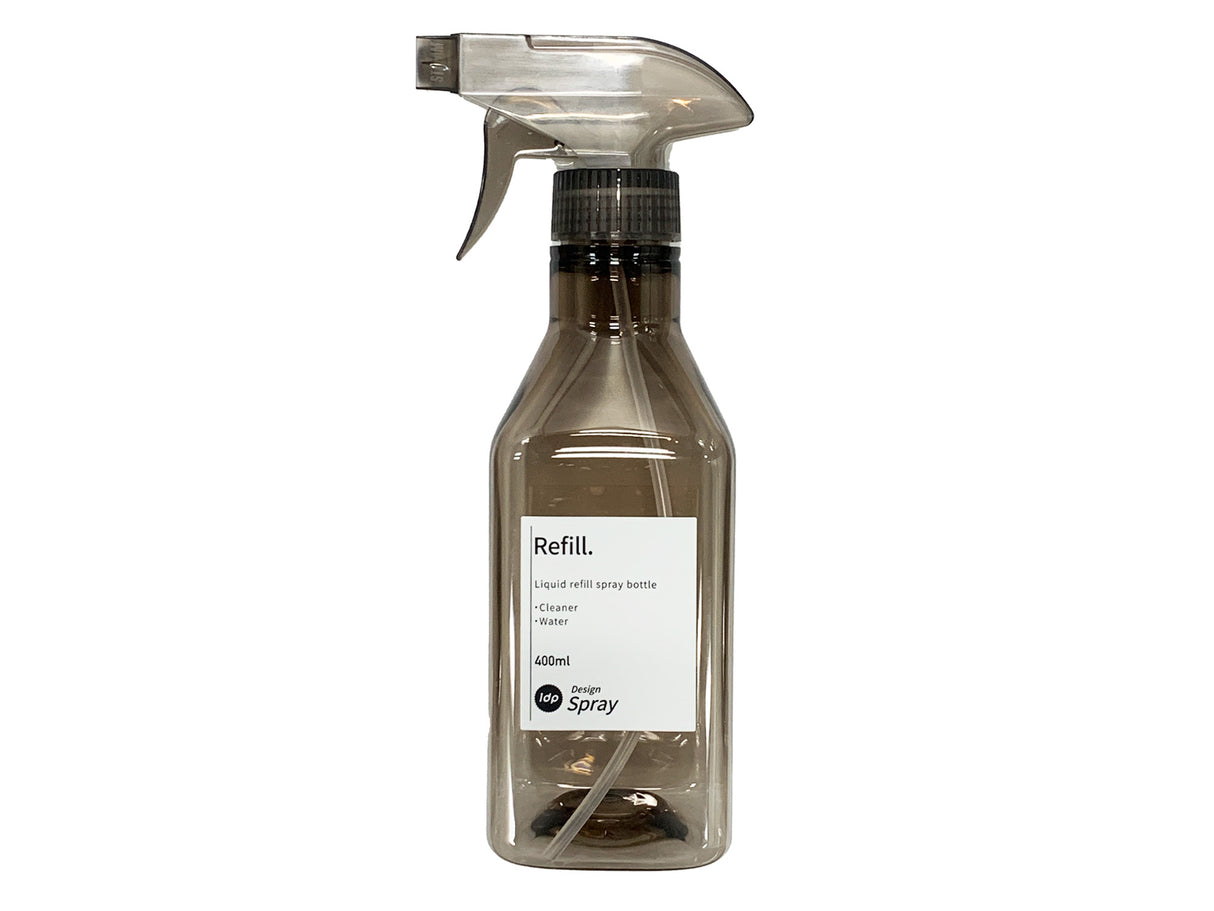 1DP Refill Spray Bottle 400ml Square Amber