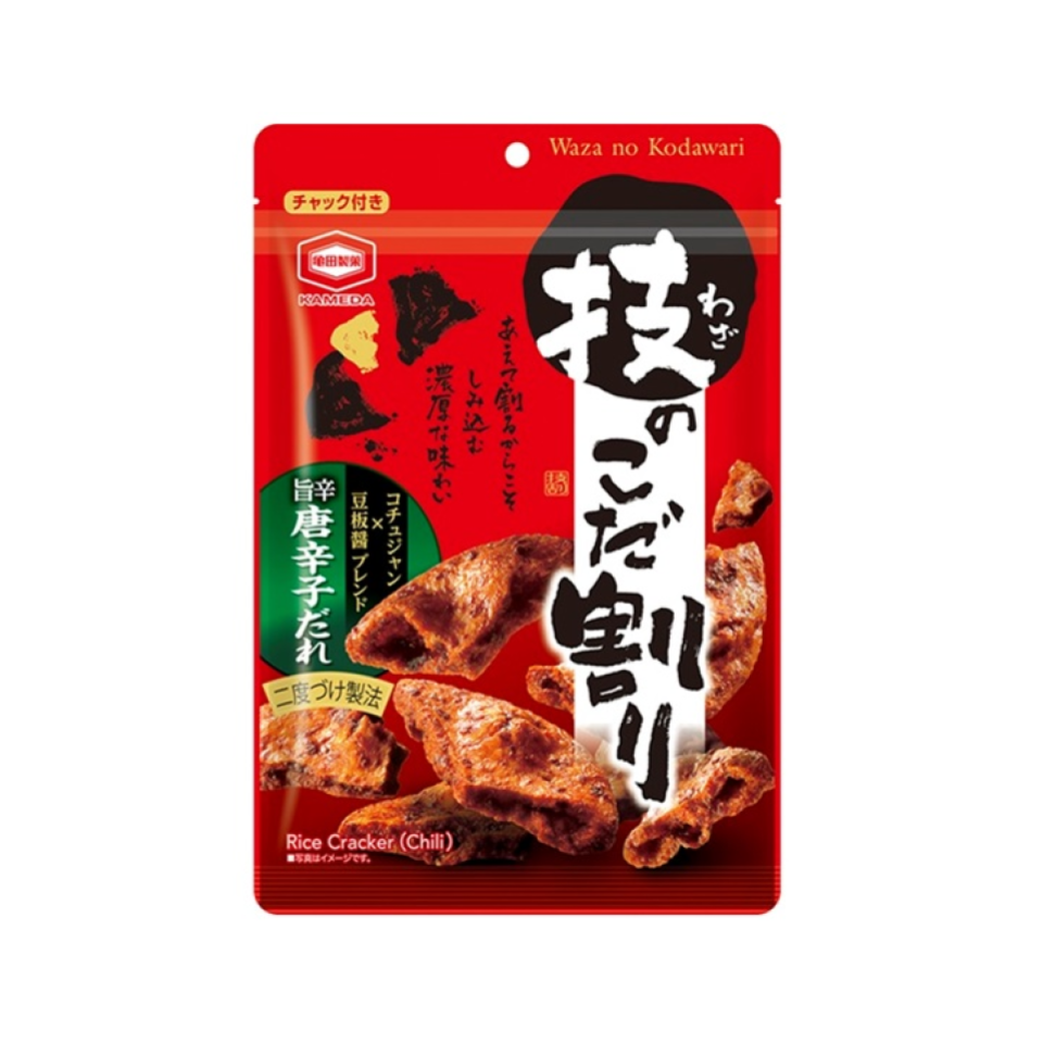 300 yen Kameda Waza no Kodawari Umakara Togarashi 100g