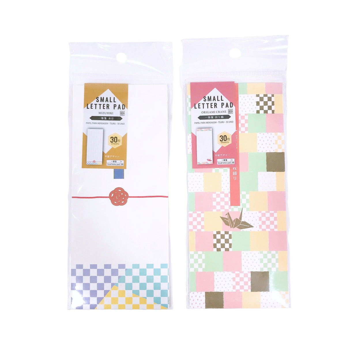 Small Letter Pad (Origami Crane  Mizuhiki  30 Sheets)