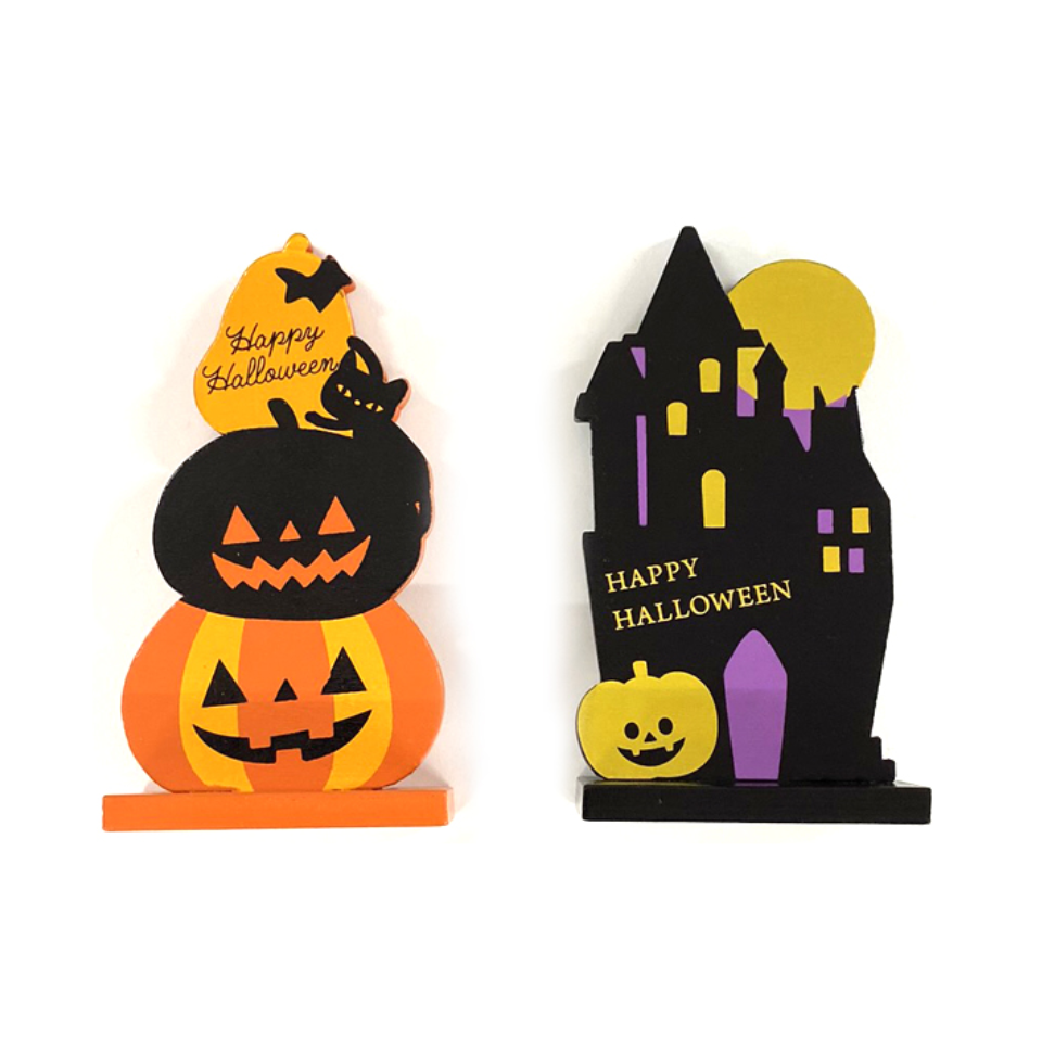 Halloween Wood Interior Ornament