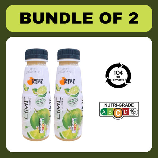 [BCRS] [Bundle of 2] Ripe Lime Juice 250ml