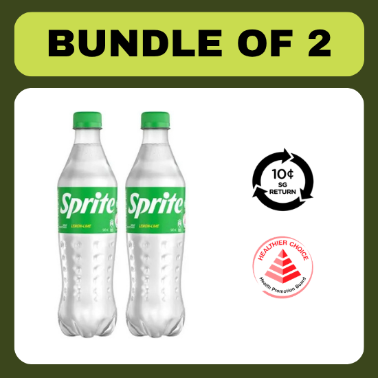 [BCRS] [Bundle of 2] Sprite 500ml