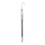 Two Toned Clear Umbrella White x Clear