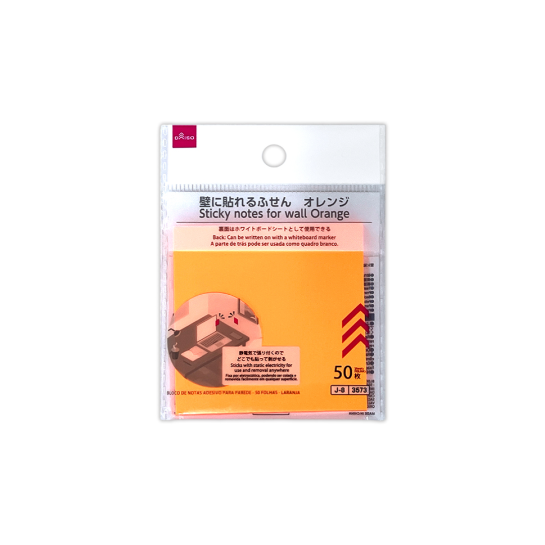 Sticky Notes for Wall Orange
