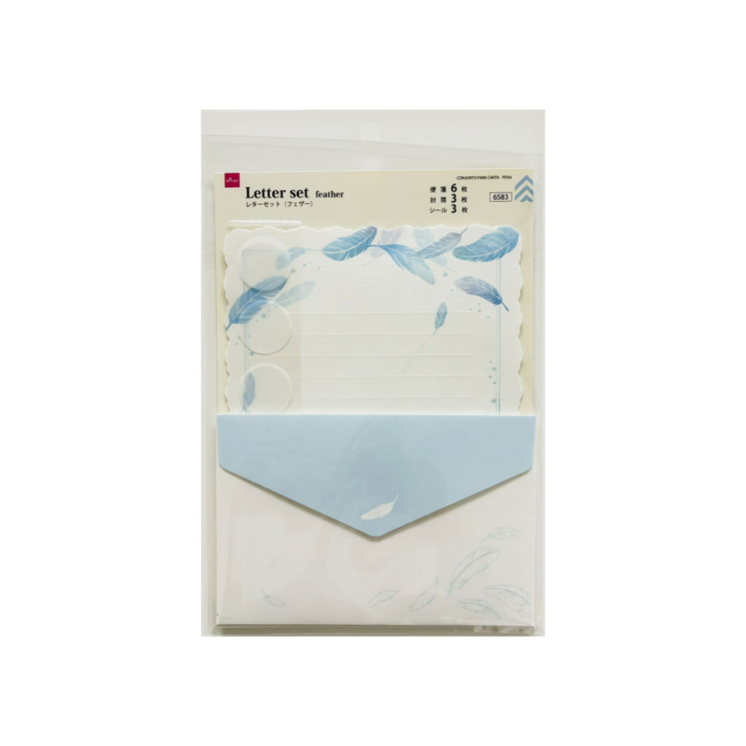 Letter Set Feather