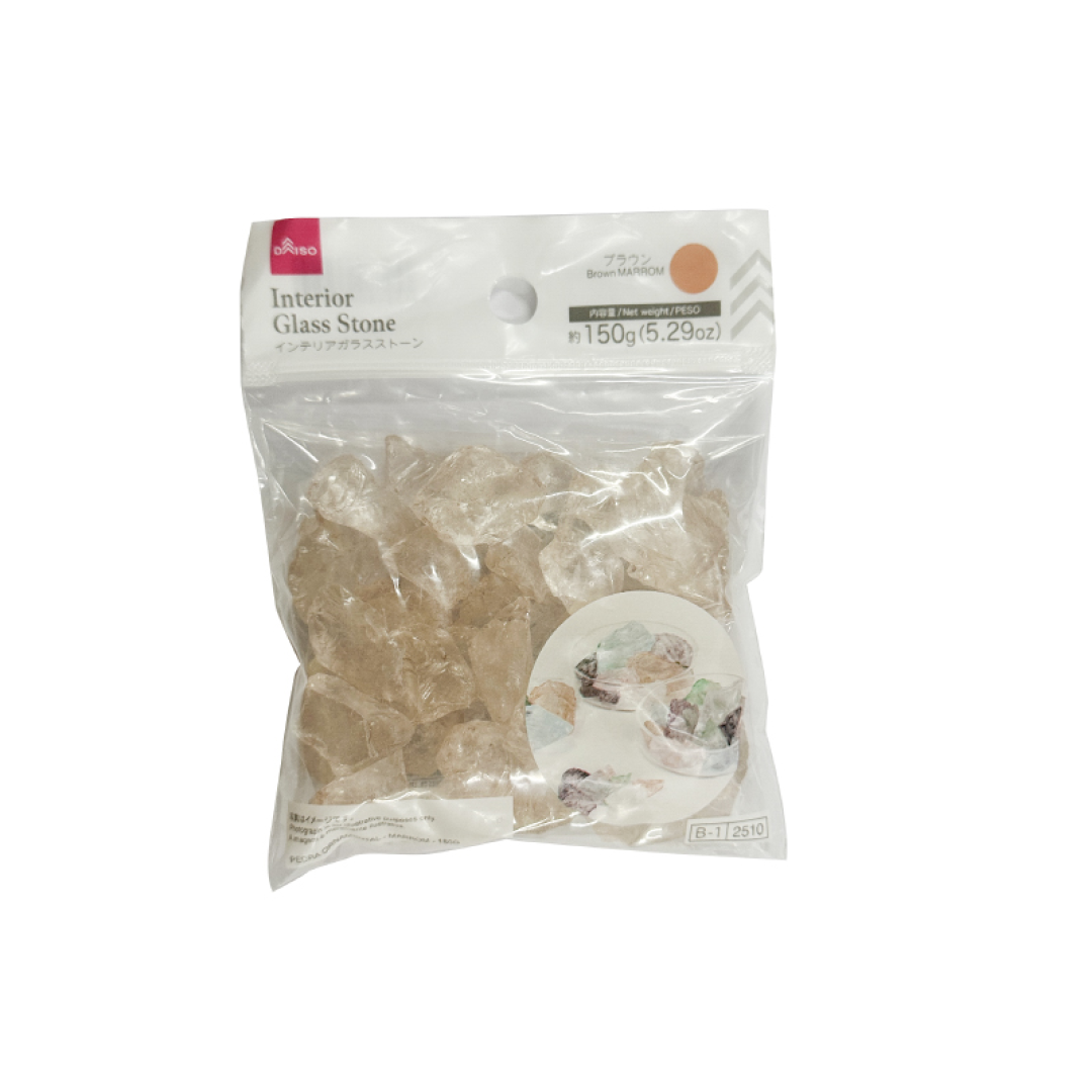 Interior Glass Stone Brown 150g