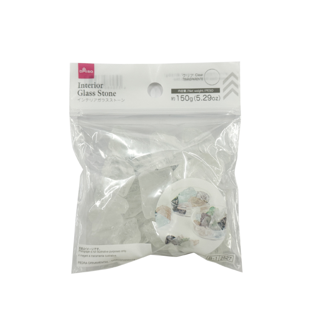 Interior Glass Stone Clear 150g