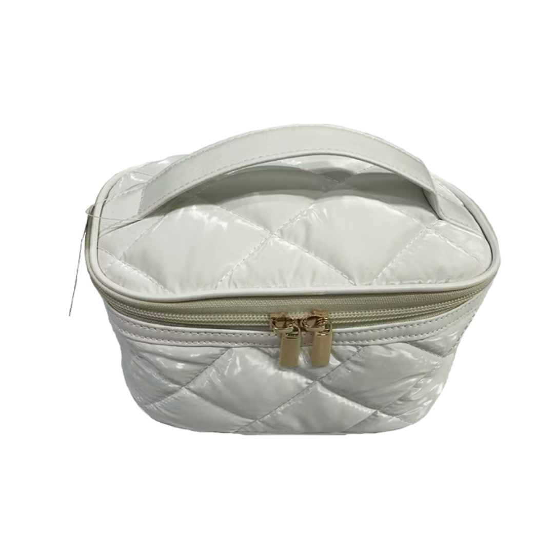 Makeup Bag White