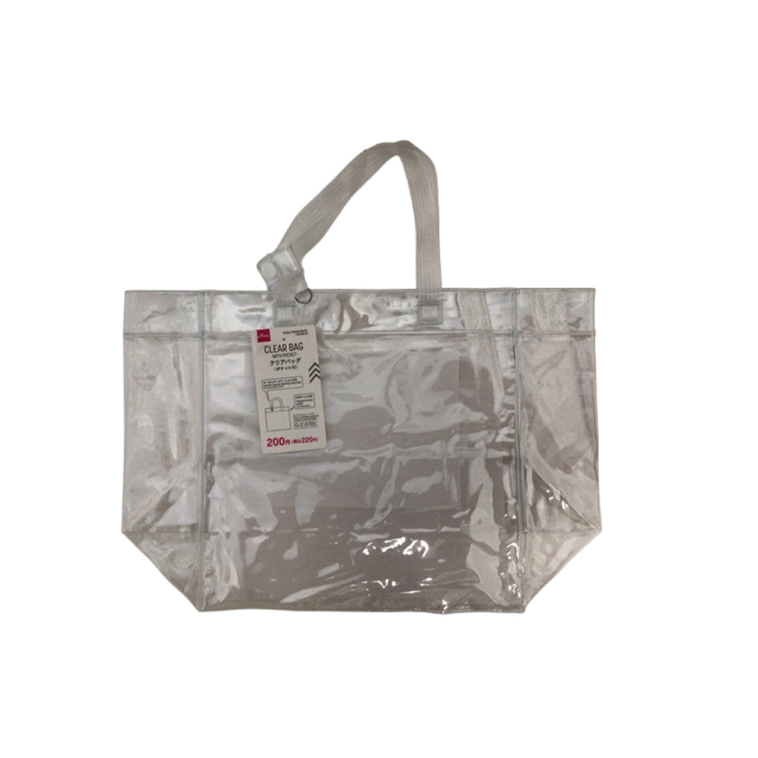 Clear Bag with Pocket