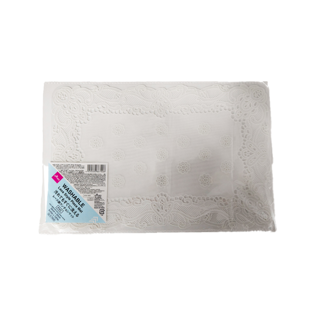 Washable Lace Style Place Mat