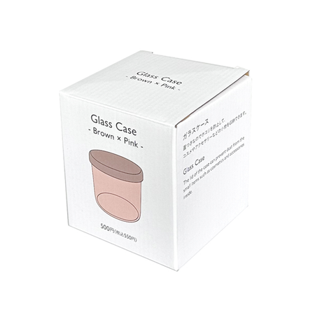 Glass Case Brown x Pink
