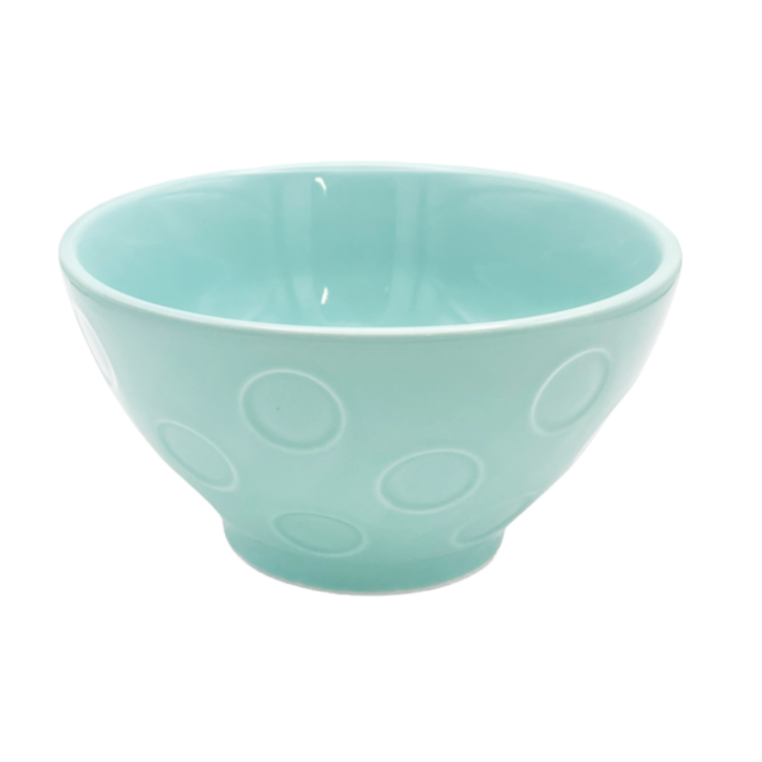 Bowl Polka Dots Mint 11.5cm