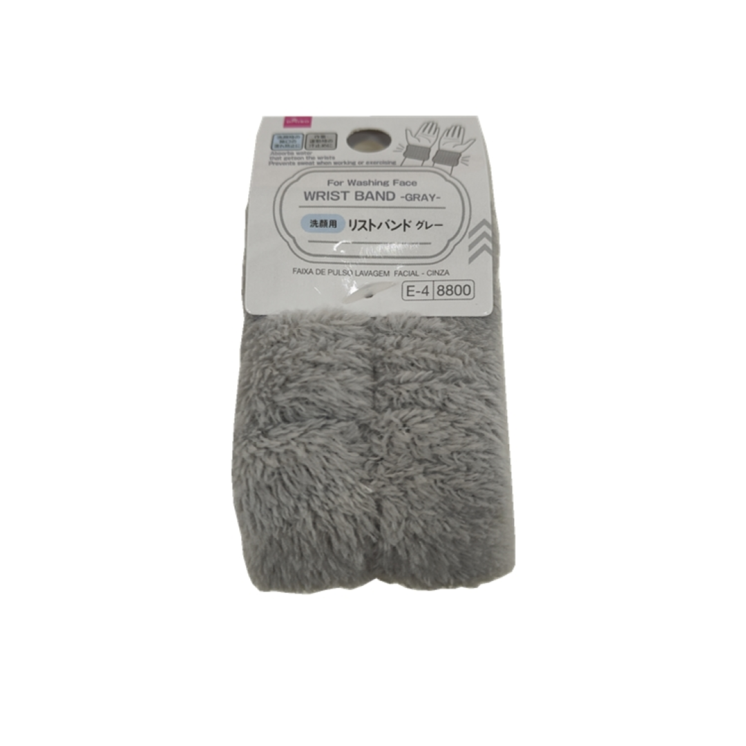Wrist Band for Washing Face Gray