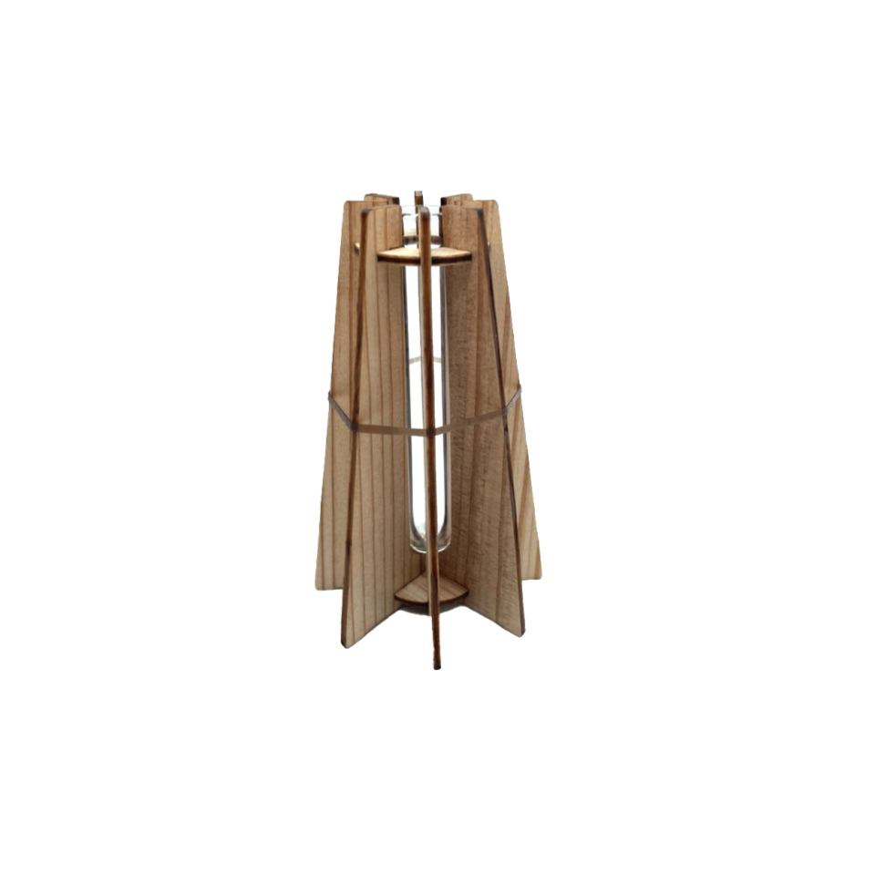 Small Wooden Vase