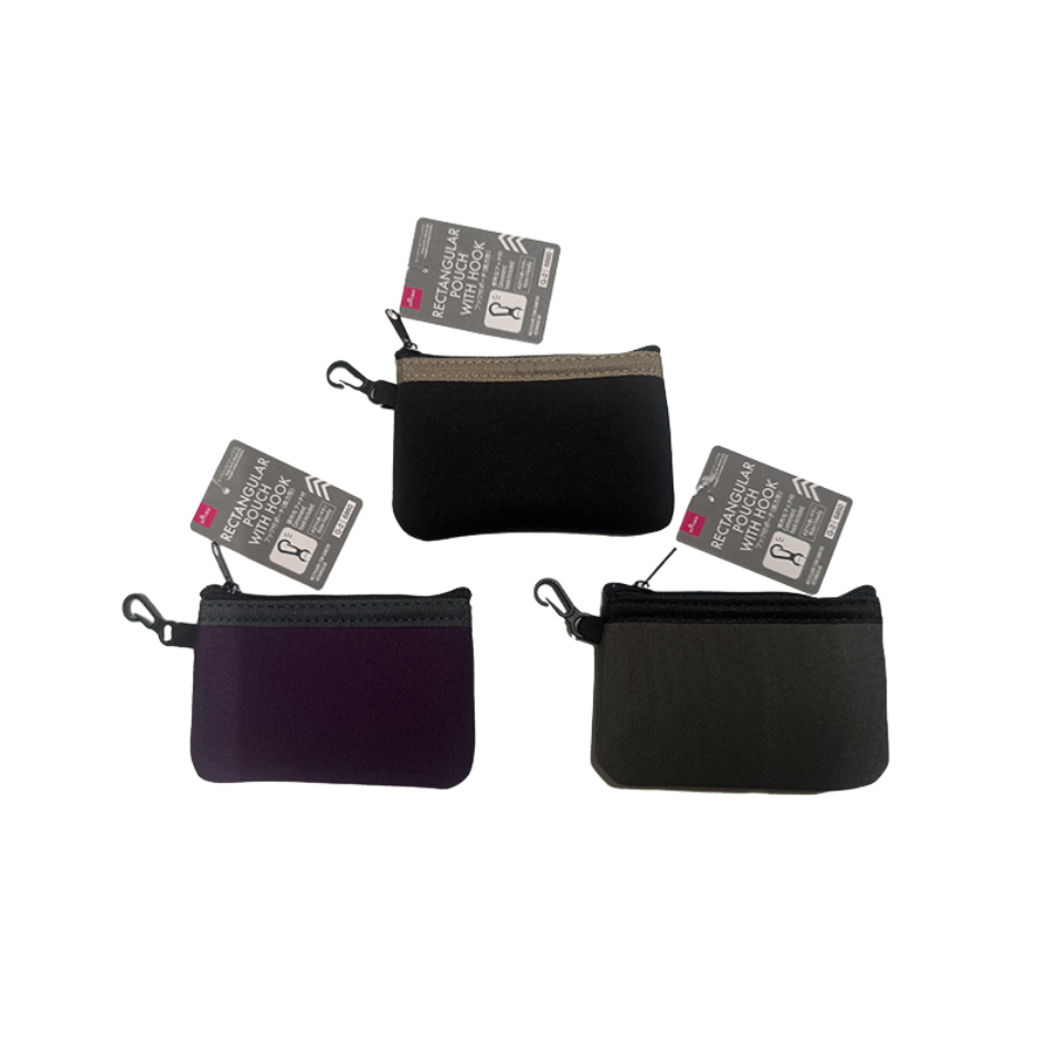 Rectangular Pouch with Hook