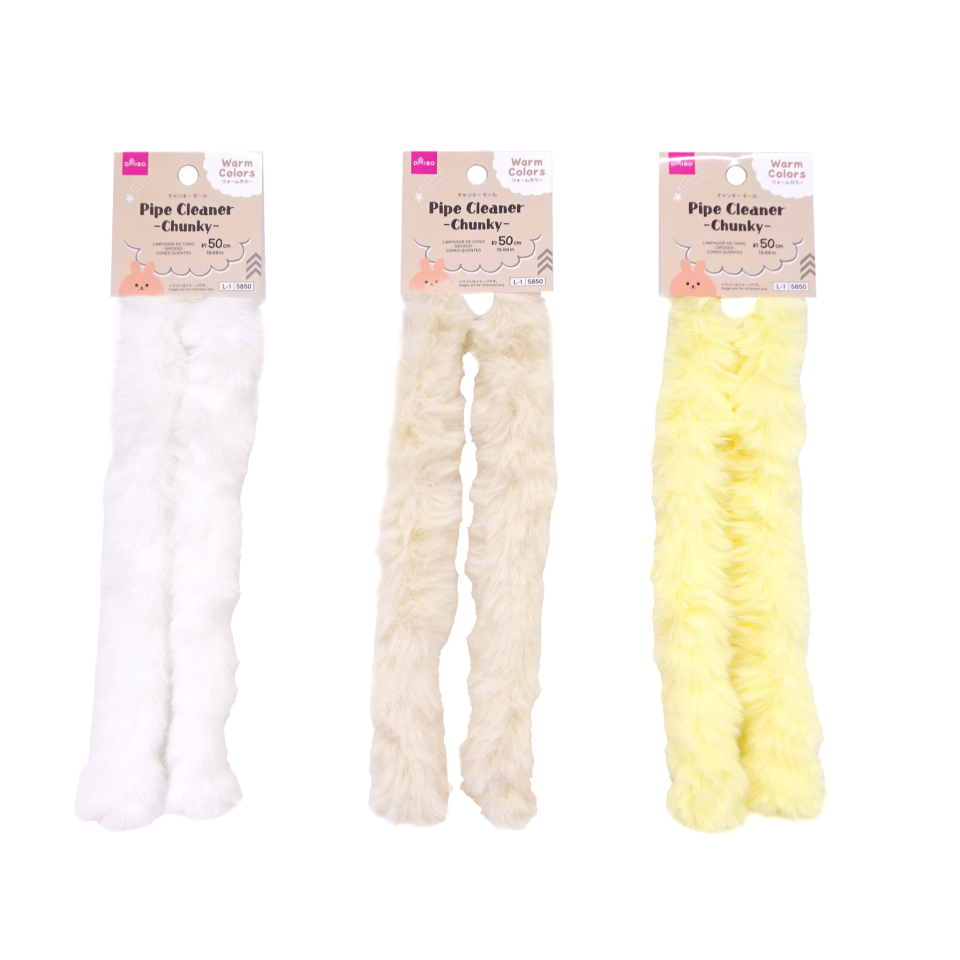 Pipe Cleaner Chunky Warm Colors