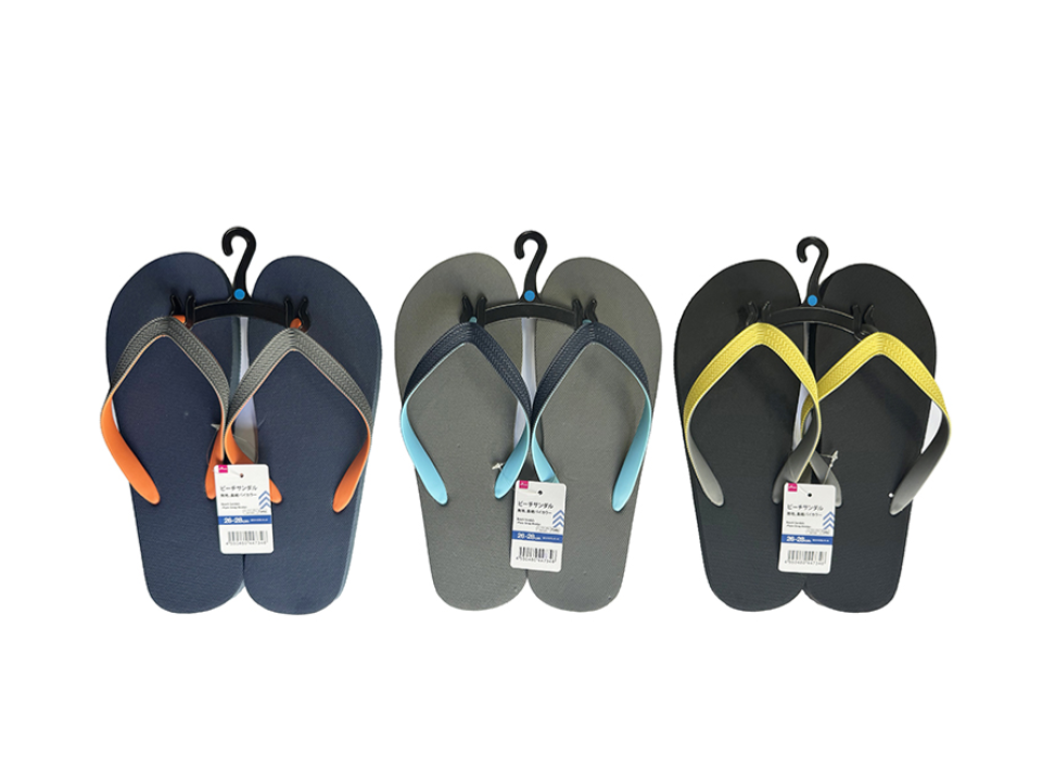 Beach Sandals Plain Strap Bicolor EU 41-44