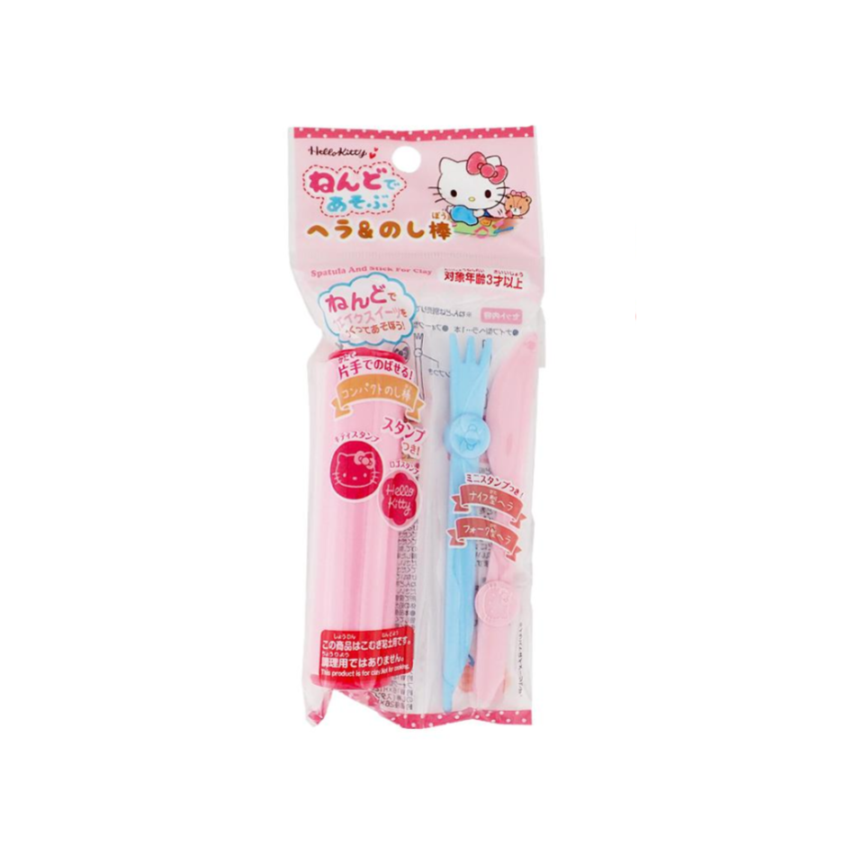 Clay Spatula and Bar Mold Hello Kitty