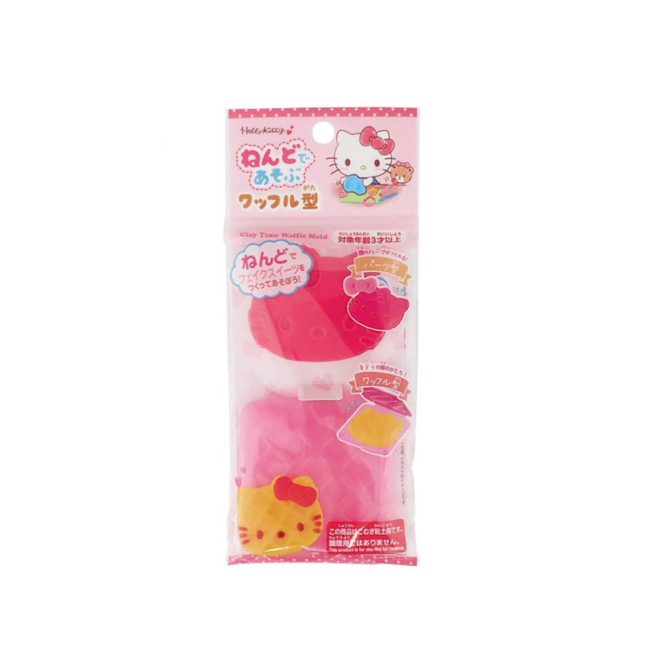 Clay Waffle Mold Hello Kitty