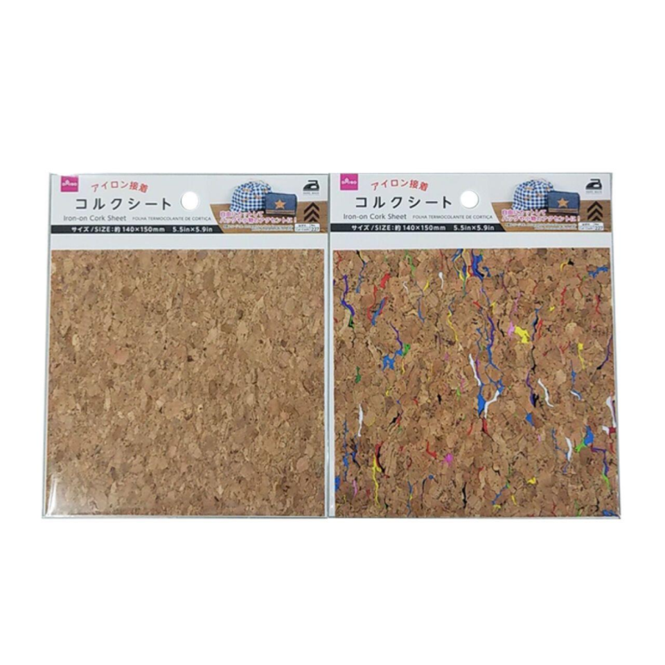 Cork Sheet Iron On