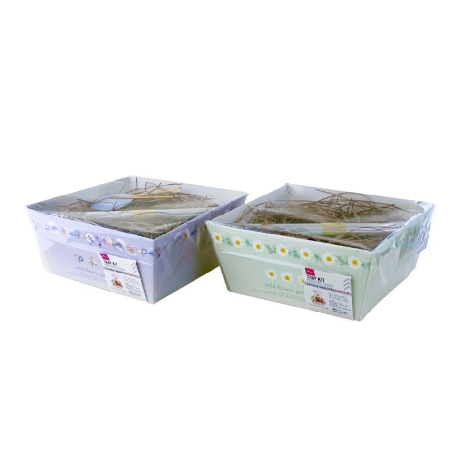 Tray Kit Soft Flower with Tag - 5.51in x 2.55in x 5.51in