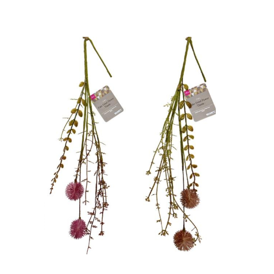Fake Dried Flower Thistle