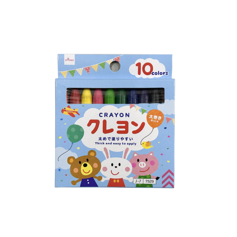 Crayon 10 Colors