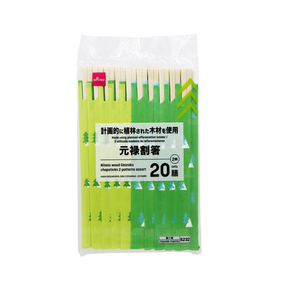 Genroku Chopsticks made from Planted Wood
