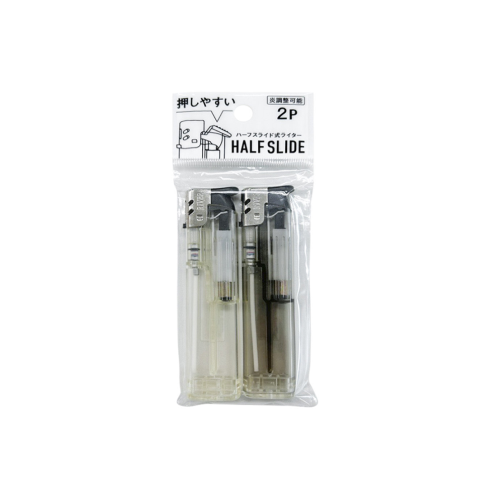 CR Half Slide Type Pack Lighter